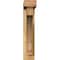 Ekena Millwork Imperial Block Rough Sawn Bracket w/ Offset Brace, Western Red Cedar, 4"W x 16"D x 20"H BKT0402X16X20IMP05RWR - alternate 3